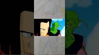 Piccolo e número 17 vs Cell DragonballZPiccolodragonball shortyoutube [upl. by Eneluj]