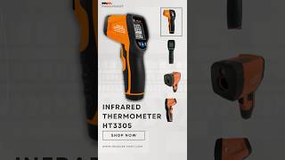 How to Use Infrared Thermometer HT3305  Accuracy Calibration amp More hvactools [upl. by Ycul]