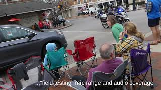 Providing sound for a city parade using a Presonus 1642  Event Video 34 [upl. by Cirted]