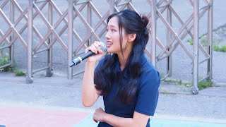 240621 크리샤 Kriesha  대화가 필요해 원곡 더 자두 홍대 버스킹 직캠 Fancam [upl. by Dnaletak]