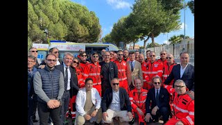 118 NEL FOGGIANO ARRIVANO 26 NUOVE AMBULANZE DI ULTIMA GENERAZIONE [upl. by Isaak391]