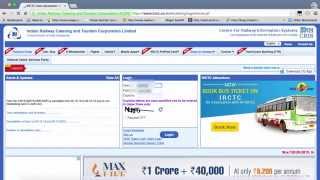 IRCTC Login Nget IRCTC ticket booking [upl. by Enoj]