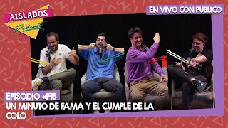 EN VIVO UN MINUTO DE FAMA y EL CUMPLE DE LA COLO [upl. by Norean]