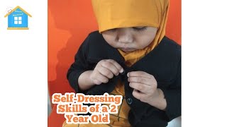 Keterampilan Berbusana Sendiri di Usia 2 Tahunan  SelfCare Skills  EYFS [upl. by Hafinah]