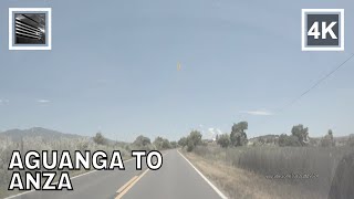 Driving from Aguanga to Anza California State Highway Route 371 [upl. by Eohce599]