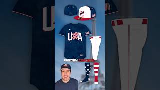 Team USA Olympic baseball uniform concept baseball mlb [upl. by Gnilrets]