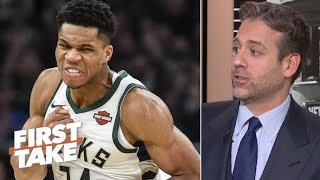 Giannis Antetokounmpo is better than Kawhi Leonard  Max Kellerman  First Take [upl. by Dodds]