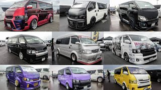 SBM 2023 HIACE 36 STYLE BOX MEETING  スタイルボックスミーティング2023 愛知 36台のハイエースと箱車 [upl. by Tammara893]