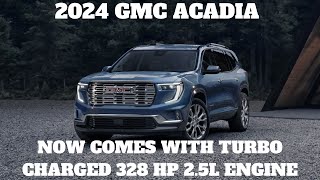 2024 GMC Acadia Overview [upl. by Robbie]