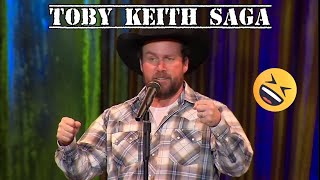 Rodney Carrington  quotTOBY KEITH SAGAquot Full Story HD [upl. by Leroi853]