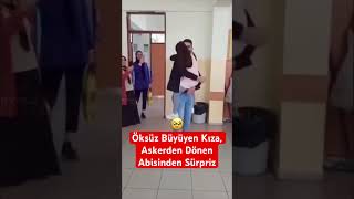 Öksüz Büyüyen Okuldaki Kız Çocuğuna Askerden Dönen Abisinden Sürpriz [upl. by Mohkos]