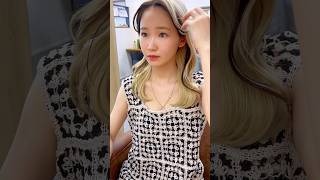 くびれ巻き ハイトーン ハイトーン女子 美容師 巻き方ヘアアレンジ動画 [upl. by Kcirdorb]