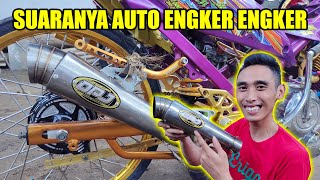 NYOBAIN Knalpot DPJ Harga 150k SUARANYA Auto Engker Engker [upl. by Thorpe]