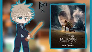 percy jackson reacts 🔱🌊  Ep 2  24  Gacha Club  READ DESC  areskidd [upl. by Nov]