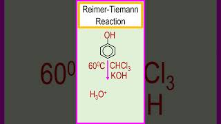 ReimerTiemann reaction phenol to salicylaldehyde chemistry [upl. by Syck]