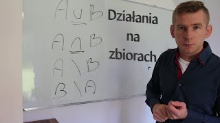 Matematyka Działania na Przedziałach Przedziały liczbowe [upl. by Weitman]