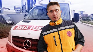 AMBULANS ŞOFÖRÜ OLDUM  Hastalar yamuldu [upl. by Collen]