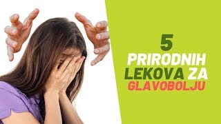 5 Prirodnih Lekova Protiv Glavobolje  Ulje Čajevi Obloge  AGROmedia [upl. by Epilif401]