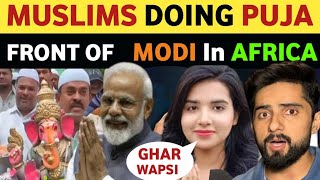 VIRAL VIDEO PM MODIS SPIRITUAL WELCOME IN AFRICAN COUNTRIES amp G20 SUMMIT PAK MEDIA ON INDIA [upl. by Eibo800]