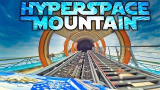 Disneyland Paris  Hyperspace Mountain  Expérience Complète 60fps [upl. by Rehpinnej500]