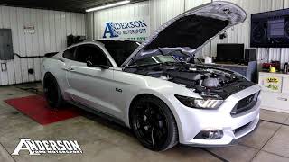 2017 Mustang GT 93 octane and E85 Dyno [upl. by Nadabus549]