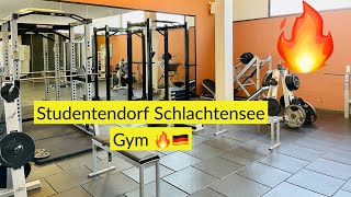 Review Gym Studentendorf Schlachtensee Berlin student accommodation facilities in Germany 🇩🇪 🔥🔥 [upl. by Dorehs612]