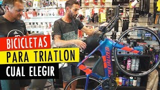 TRIATLON PARA PRINCIPIANTES qué BICICLETA ELEGIR [upl. by Ainehta]