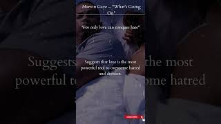 Marvin Gaye  Whats Going On [upl. by Akselaw]