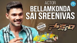 Saakshyam Hero Bellamkonda Sai Sreenivas Exclusive Interview  Anchor Komali Tho Kaburulu 32 [upl. by Ettezzus]