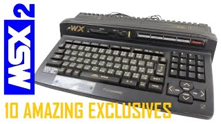 10 Amazing MSX2 Exclusives [upl. by Gerald362]