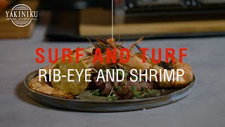 YAKINIKU®  Shichirin BBQ grill recept  Surf and Turf [upl. by Rihana]