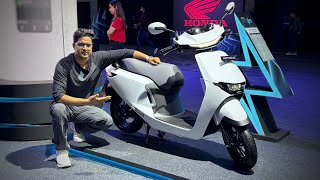 Finally Honda Activa Electric Scooter Launched In Just 69  Range Top Speed amp Price [upl. by Anitnoc616]