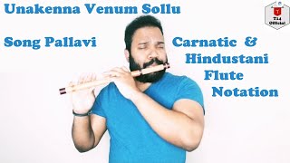 Unakkenna Venum Sollu  Tamil Song  Easy Piano Tutorial [upl. by Clem611]