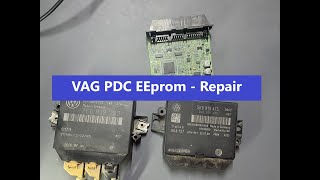 VAG PDC EEprom Repair Manual or Software Solution [upl. by Akienat]