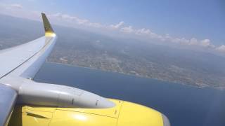 TUIfly Flight RHO to HAJ TakeOff and Landing [upl. by Emorej]