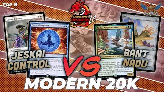 Jeskai Control vs Bant Nadu  MTG Modern  MXP Los Angeles Modern 20k  Top 8 [upl. by Gaven178]