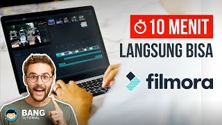 10 Menit Belajar Filmora untuk Pemula  FILMORA TUTORIAL 5 [upl. by Schlessinger]