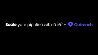 Scale your pipeline with rule5  outreach [upl. by Larkin]