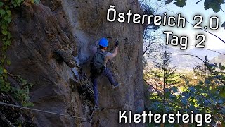 Österreich 20 Die Kletterpartie möge beginnen   Tag 2  KletterASMR am Ende [upl. by Kantor]