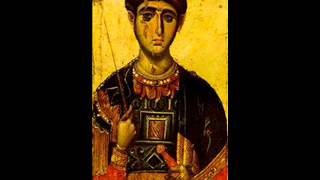 Saint Demetrios apolytikion English subtitles [upl. by Knapp]