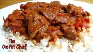 Slow Cooked Beef Goulash  One Pot Chef [upl. by Aselehc]