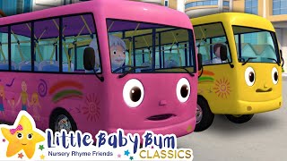 Wheels on The Bus Song  Nursery Rhymes and Kids Songs  Baby Songs  Learn with Little Baby Bum [upl. by Anaigroeg]