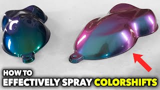 How To Effectively Spray Colorshift Paint [upl. by Borer]