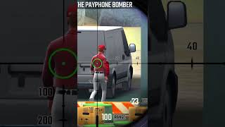 pure sniper STOP the Payphone Bomber Before Its Too Late shorts Shooter hitman [upl. by Alyssa845]