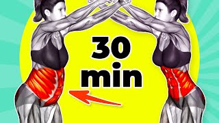 ➜ Do This STANDING 30Min to Lose That STUBBORN BELLY FAT [upl. by Epstein677]