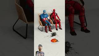 Deadpool vs Captain America Target Challenge Marvel Animation [upl. by Mell]