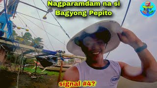 Signal 4  Nov 17 as of 1200 pm Ramdam na si Bagyong Pepito sa Dinahican Infanta Quezon [upl. by Alcus6]