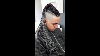 Cómo hacer TRENZAS AFRICANAS para hombre CABELLO LARGO [upl. by Fedirko836]