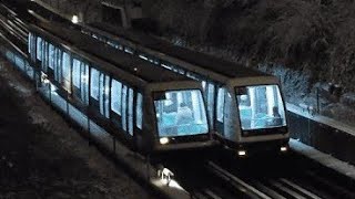 Métro Problème dadhérence sur les VAL 208 avant la station Triolo [upl. by Ecitnirp515]