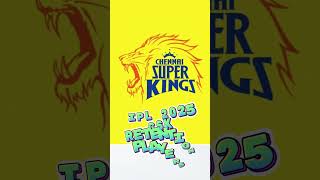 IPL2025 CSK Retention players cskfansofficial cskfanclub msdhoni aniruthofficial [upl. by Yesnikcm]